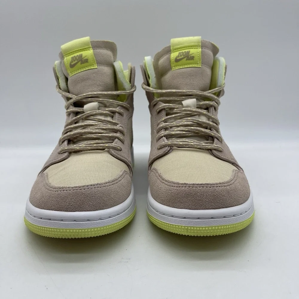 Nike CT0979-200 Air Jordan 1 Zoom Air CMFT Women's Size 9‎ Shoes Lemon Twist